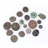 ENGLAND Edward III? hammered longcross silver penny, CIVITAS EBORICI, York mint, and seventeen