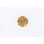 UNITED KINGDOM George V (1910-1936) gold half sovereign 1914