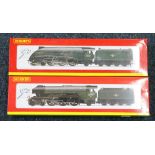 Hornby OO gauge model railways 4-6-2 Brown Jack locomotive and tender Class A3 60043 BR green