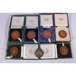 Seven Highland and Agricultural Society of Scotland medals including Best Class Examination in Horse