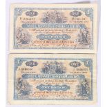 The Clydesdale Bank Limited £1 one pound banknote 12th April 1933 Mitchell and Young A6999056 and