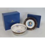 Royal Worcester bone china commemorative bowl "The Right Honourable Margaret Thatcher FRS MP