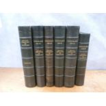 ROYAL INSTITUTE OF CHEMISTRY.  Monographs. 5 bound vols. in uniform half dark green morocco. A run