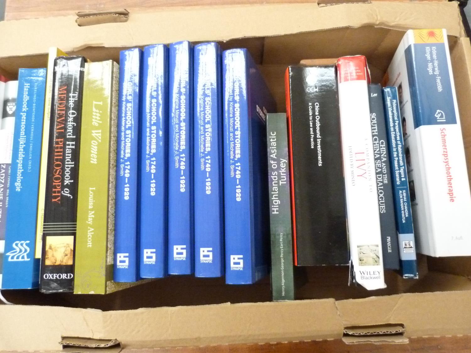 Various.  A carton of modern vols., many in as new cond.