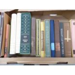 FOLIO SOCIETY.  18 various vols., some in slip cases.