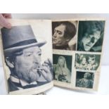 Opera & Performing Arts.  Comprehensive album of cuttings of press photographs of actors &