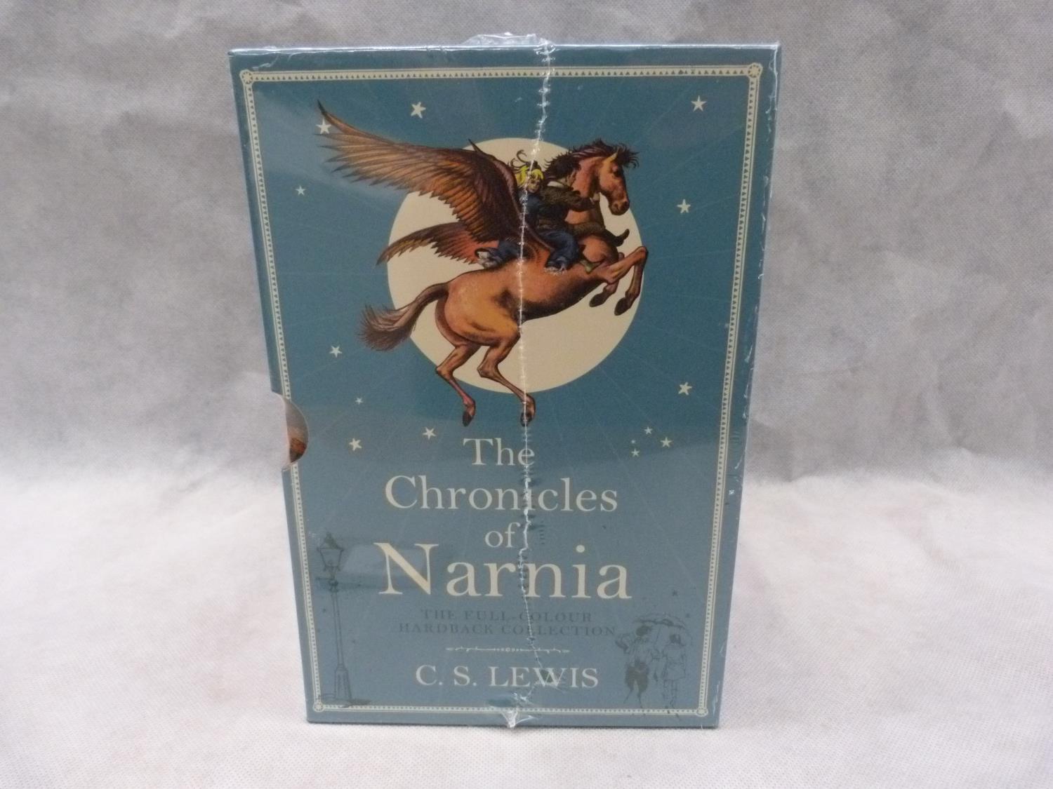 LEWIS C. S.  The Chronicles Of Narnia. 7 vols. in d.w's & slip case. Sealed glassine wrapper. 2014. - Image 2 of 2