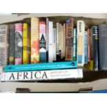 Africa.  A carton of various books & softback publications.