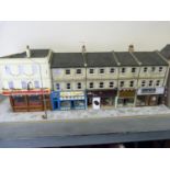 Dolls house. Impressive hand built street model titled 'The King Street' designed and created by