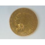 U.S.A. Gold 2½ dollars. 1914. NF.