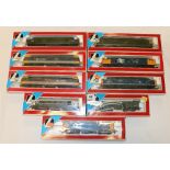 Nine Lima Models OO gauge model railways locomotives including 205211 Tayside Region locomotive