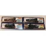 Four Bachmann Branchline OO gauge model railways locomotives including 31104 4-6-0 Class 4