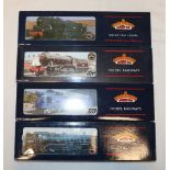 Four Bachmann Branchline OO gauge model railways locomotives including 32252 2-8-0 locomotive and