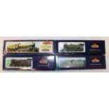 Four Bachmann Branchline OO gauge model railways locomotives including 31562 2-6-2 locomotive and