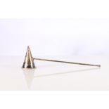 Contemporary silver candle snuffer by Edward Barnard and Sons, London 1978, 18cm long, 31g