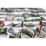 A collection of approximately 100 postcards of Scottish topographical interest with many local