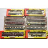 Fleischmann OO HO gauge model railways including 4400 articulated two car train DB, 4372 electric