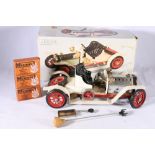 Mamod steam roadster SA1 boxed with three boxed of Mamod solid fuel tablets