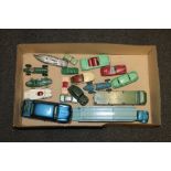 Dinky Toys including Supertoys Foden flat truck with chains, 982 Pullmore Car Transporter, 23K