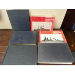 JANE'S.  Fighting Ships. Vols. for 1939, 1943/44 & 1955/56; also 3 others, reprints, etc.  (6).