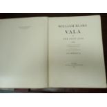 BLAKE WILLIAM.  Vala or The Four Zoas, ed. by G. E. Bentley. Facsimile plates. Large quarto.