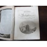 HUTCHINSON WILLIAM.  The History of the County of Cumberland. 2 vols. The fldg. map torn &