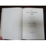 RITZ CHARLES.  A Fly Fisher's Life. Illus. Quarto. Nice half blue morocco. 1st UK ed., signed, 1959.