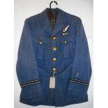 British Royal Air Force dress uniform jacket with Berkeley Clothes Phil Moss of Cape Town label