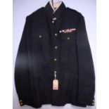 British Army dress uniform jacket with J G Plumb and Son of Westminster label "N.A.P Heaslop" having