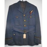 British Royal Air Force dress uniform jacket with Border House (Samuel Jesper Ltd) of Carlisle