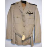 British Royal Air Force dress uniform jacket with Goodwin Varney Tailors label having Staybrite