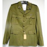 British Navy dress uniform jacket with Bernard Uniforms (Holdings) Ltd label "S McGhee PU57169Y"