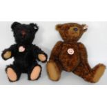 Steiff Bear. (2) 408519 teddy 1953 RO4.; 663918 teddy 37, toffee. Both boxed as new.