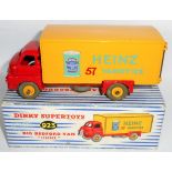 Dinky. 923 Big Bedford van 'Heinz'. Baked beans variety. Very Good condition. Boxed
