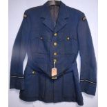 British Royal Air Force dress uniform jacket with Gieves interior pocket label ""L/2/51 103/1822GH