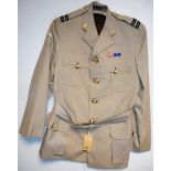British Royal Air Force dress uniform jacket having Staybrite RAF buttons by Gaunt of London, RAF