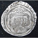 England. Half-groat. Edward IV. 1461-4. mm plain cross.