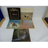 5 x LPs to include 3 x Cat Stevens also Aphrodite's Child and Ralph McTell. Mostly VG.