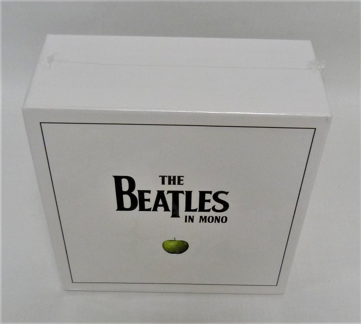 The Beatles in Mono, 10 CD box set. Catalogue number 509996995120. Printed in Japan. Still sealed.