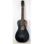 Vintage ukulele by A. de Vekey & Sons, Bournemouth, Style 1, with black varnished finish.
