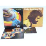 ELO,  Out Of The Blue. First UK press with complete spaceship (unassembled) and poster. Also LP by