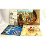 Selection of Beatles and similar era related LP's including