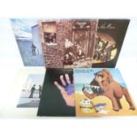 Collection of rock LPs to include Pink Floyd LP Wish You Were Here (Matrix: A-6 B-13 with inner),