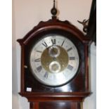 19th century  longcase clock with dial marked for Allison of Montrose, subsidiary seconds and