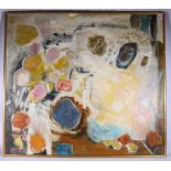 NELL TODD Abstract Signed verso, oil on board, 87cm x 98cm