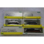 Trix HO scale model railways 22103 tender locomotive 59038 DB black, 22449 locomotive DB V16 101,