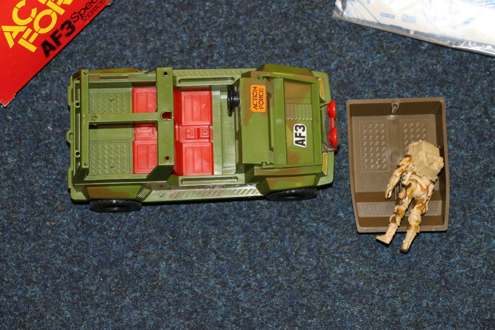 Palitoy Action Man Action Force models including Headquarters, AF3 Special Patrol Vehicle, AF5 - Image 5 of 7