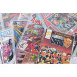 An extensive collection of over 200 DC Comics, Marvel and other comics and graphic novels