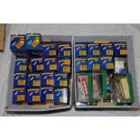 Thirty-five Corgi Toys 1/76 scale diecast bus vehicle models, each boxed, (35)