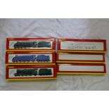Hornby OO gauge model railways including R2265 4-6-2 Humorist tender locomotive 2751 LNER green,